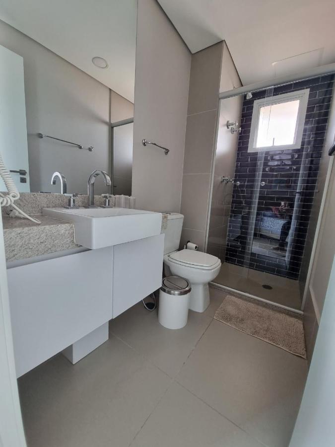Apto Top Com Vista Pro Mar Em Condominio Completo Em Frente A Praia! سانتوس المظهر الخارجي الصورة