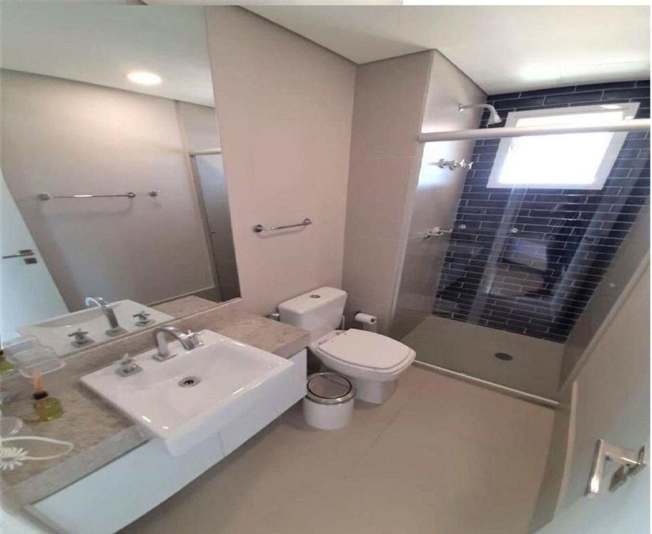 Apto Top Com Vista Pro Mar Em Condominio Completo Em Frente A Praia! سانتوس المظهر الخارجي الصورة