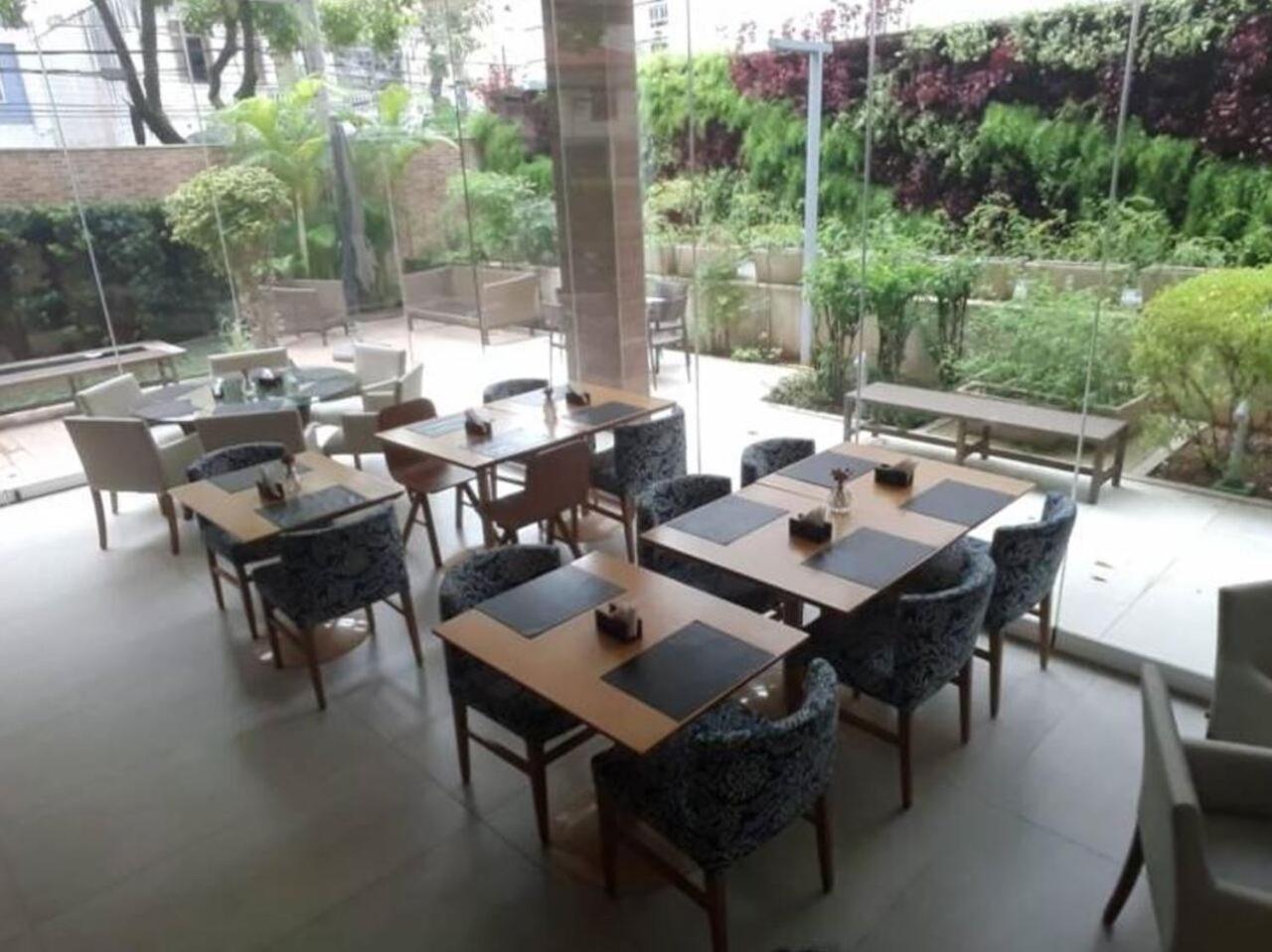 Apto Top Com Vista Pro Mar Em Condominio Completo Em Frente A Praia! سانتوس المظهر الخارجي الصورة